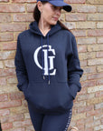 Navy Marl Hoodie