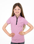 Young Rider Bubblegum Pink Short Sleeve Base Layer