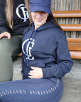 Navy Marl Hoodie