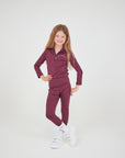 Young Rider Burgundy Base Layer