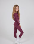 Young Rider Burgundy Base Layer