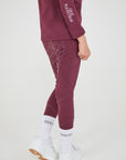 Young Rider Burgundy Leggings