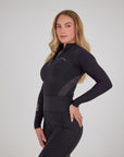 Fleece Lined Black Base Layer