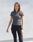 Grey Short Sleeve Base Layer