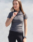 Grey Short Sleeve Base Layer