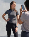 Grey Short Sleeve Base Layer