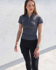 Grey Short Sleeve Base Layer