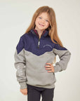 Young Rider Two-Tone Navy & Grey Sweatshirt