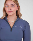 Fleece Lined Steel Blue Renew Base Layer