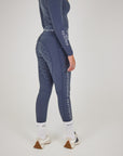 Fleece Lined Steel Blue Renew Leggings