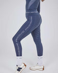 Fleece Lined Steel Blue Renew Leggings