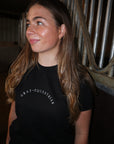 Black Cotton T-Shirt