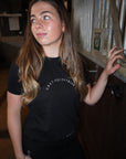 Black Cotton T-Shirt
