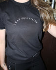 Black Cotton T-Shirt