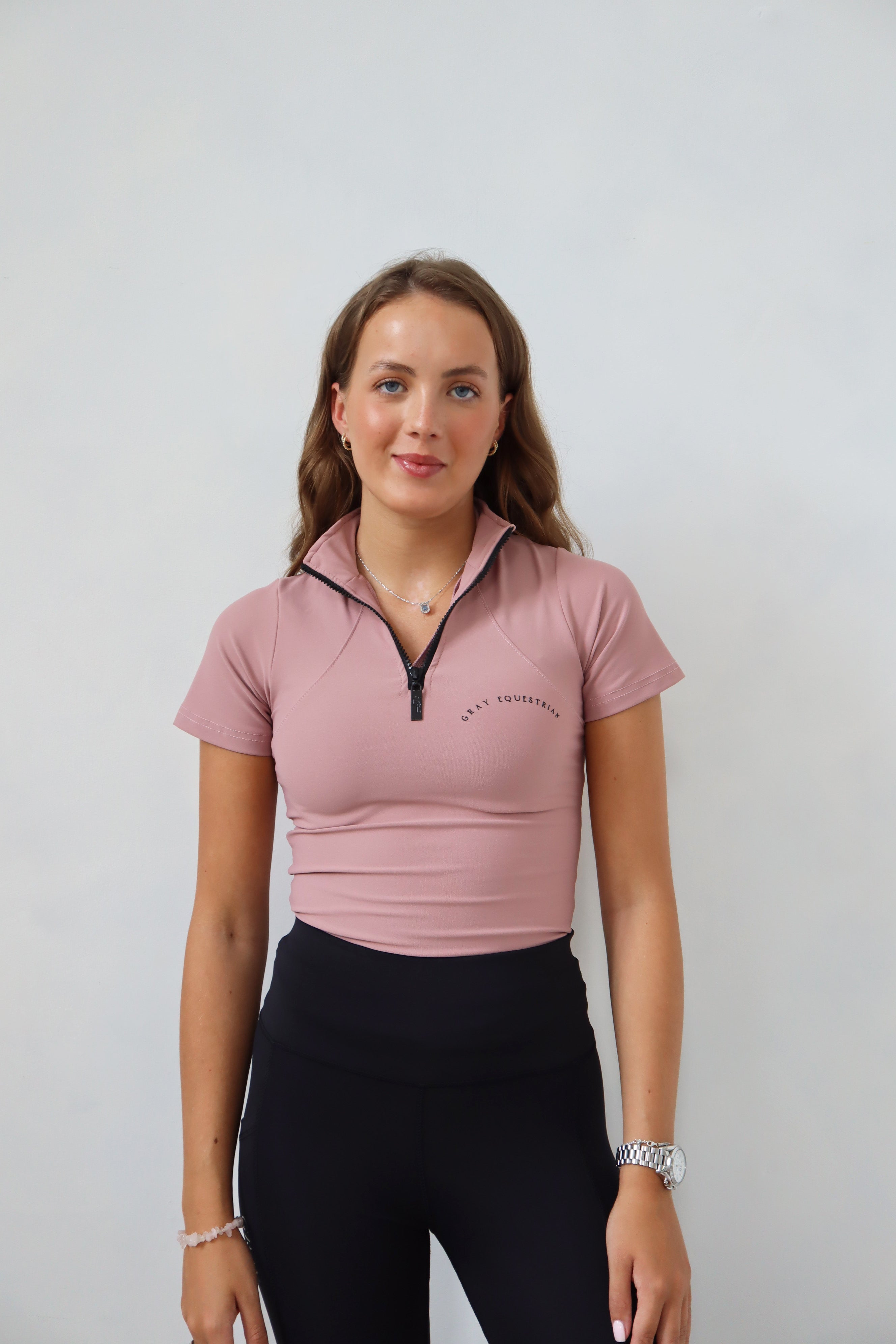 Light Pink Short Sleeve Base Layer