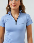 Light Blue Short Sleeve Base Layer