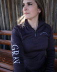 Charcoal 1/4 Zip Sweatshirt